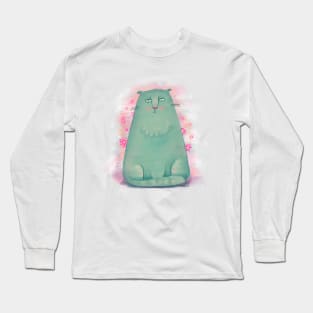 Meh Cat doesn't GAF about you Long Sleeve T-Shirt